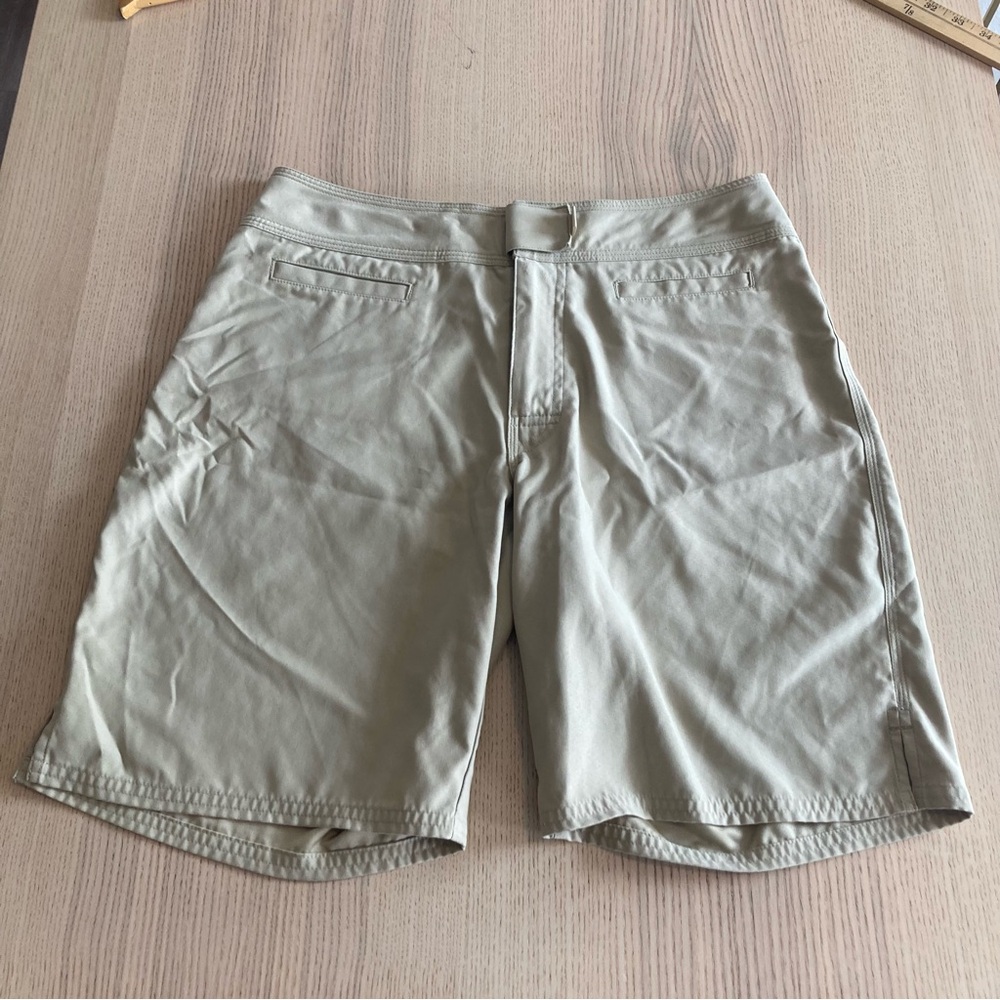Patagonia Light Olive Women's Athletic Shorts